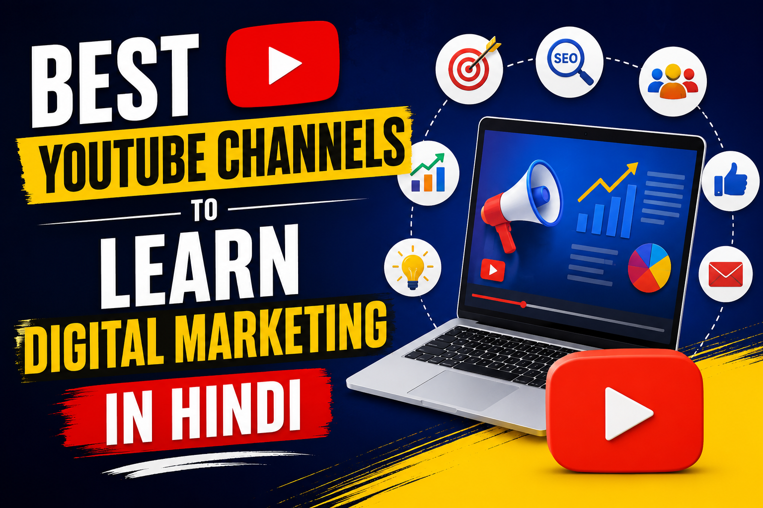 Best YouTube Channels to Learn Digital Marketing in Hindi